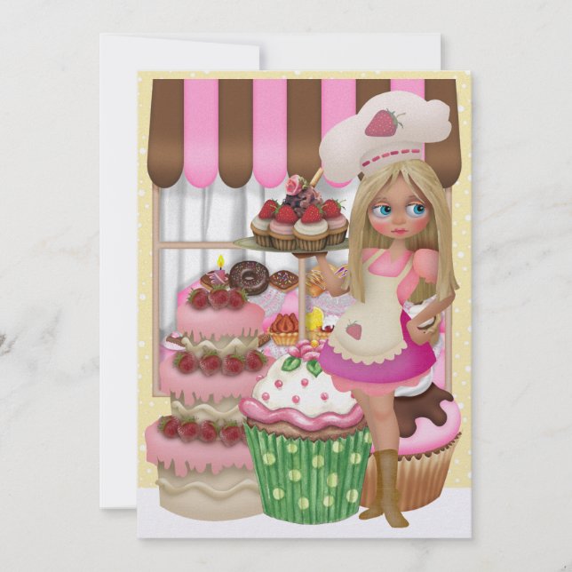 Cupcakes irgendjemand? - SRF Einladung (Vorderseite)