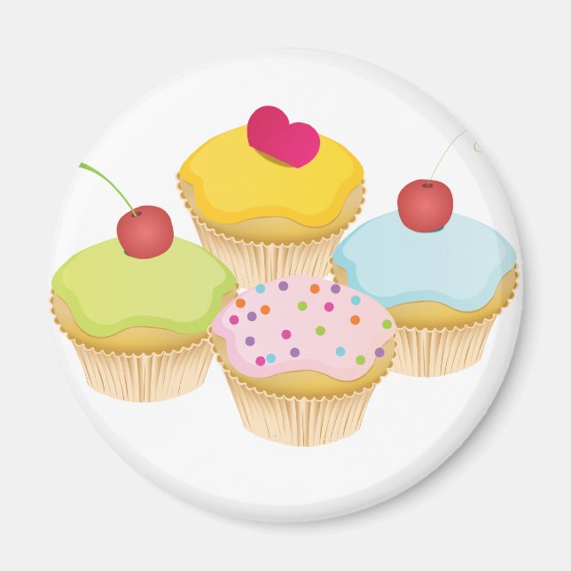 Cupcakes Magnet (Vorne)