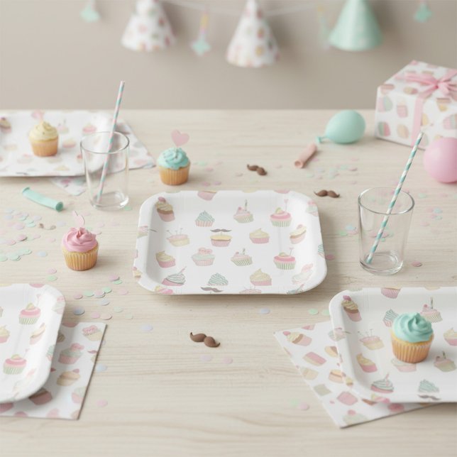 Cupcakes Pappteller (Von Creator hochgeladen)