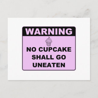 Cupcakes! Postkarte