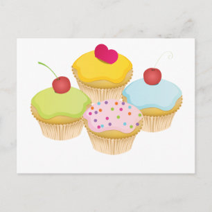 Cupcakes Postkarte