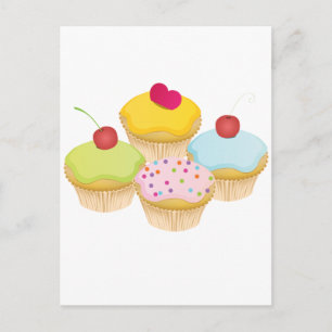 Cupcakes Postkarte