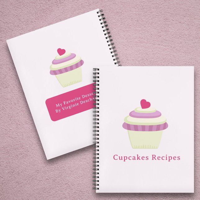 Cupcakes Rezepte Notebook Notizbuch (Cupcakes Recipes Notebook)