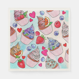 Cupcakes Serviette