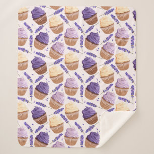 Cupcakes Sherpa Blanket Sherpadecke
