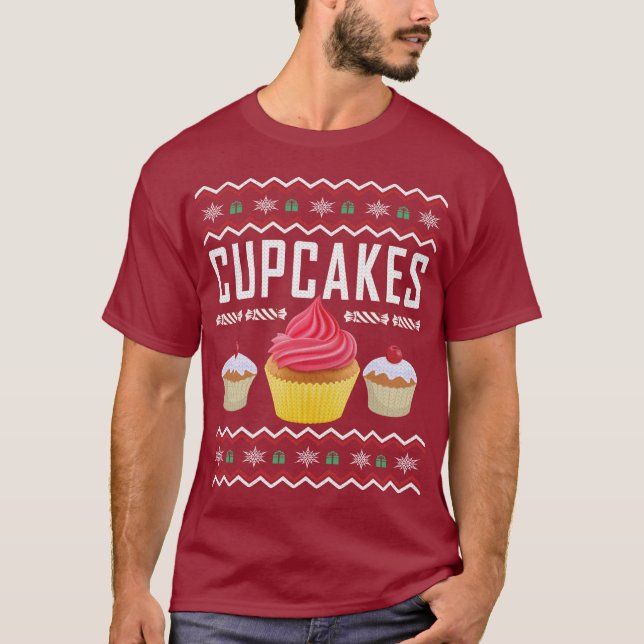 Cupcakes Sweat de Noël moche (Devant)