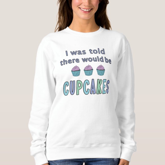 Cupcakes Sweatshirt (Vorderseite)