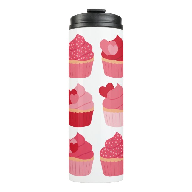 Cupcakes Thermosbecher (Vorderseite)