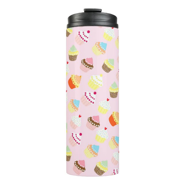 Cupcakes Thermosbecher (Vorderseite)