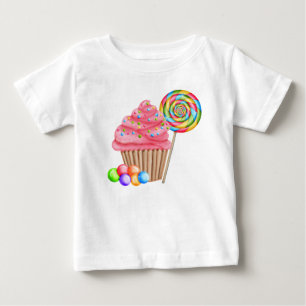 Cupcakes und Candy Birthday T Shirt