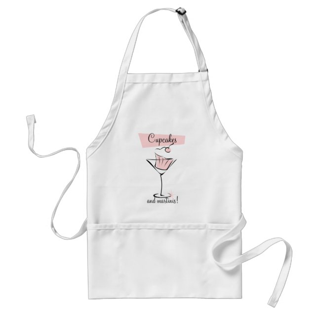 Cupcakes und Martinis! Schürze (Vorne)