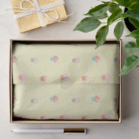 Cupcakes und Polka Dot Niedliches Muster Pastell