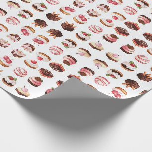 Cupcakes und süße Leckereien Geschenkpapier
