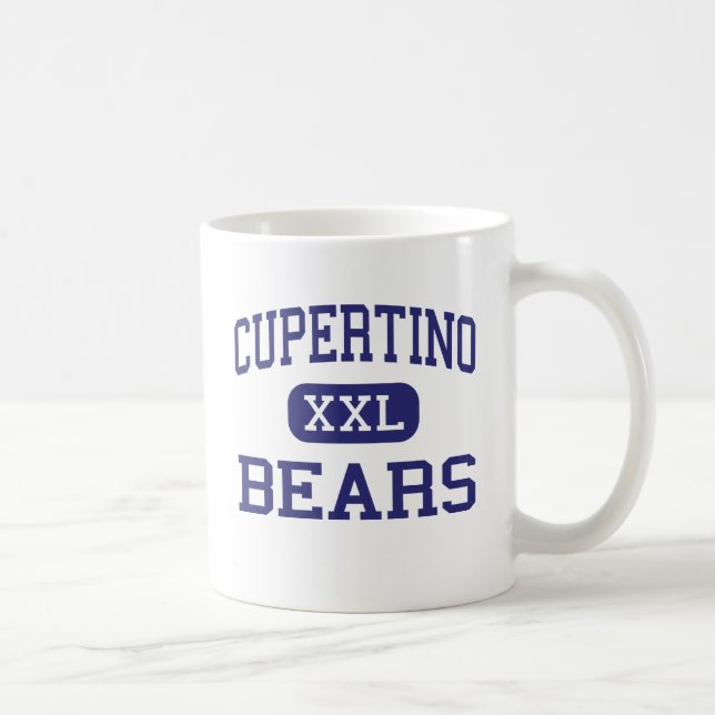 Cupertino - Bären - Jüngeres - Sunnyvale Kaffeetasse (Rechts)