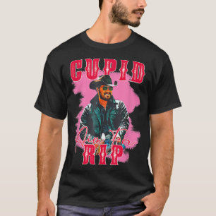 Cupid Aim For Rip Valentines Western Cowboy Lover  T-Shirt