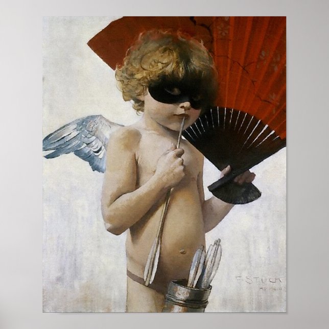 Cupid am Maskenball Poster (Vorne)
