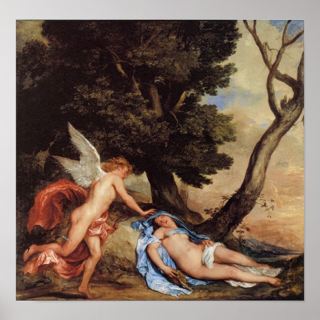 Cupid and Psyche, 1638-40 Poster (Vorne)