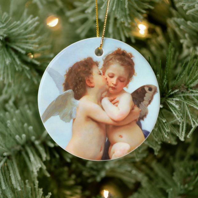Cupid and Psyche Wedding Ornament (Baum)