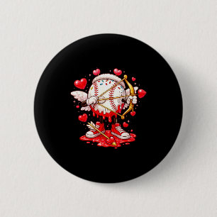 Cupid Baseball Drip Eiscreme Bekleidung Jugendlich Button