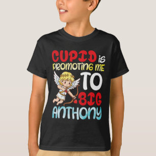 Cupid bewirbt mich bei Big Anthony Valentine Schwa T-Shirt