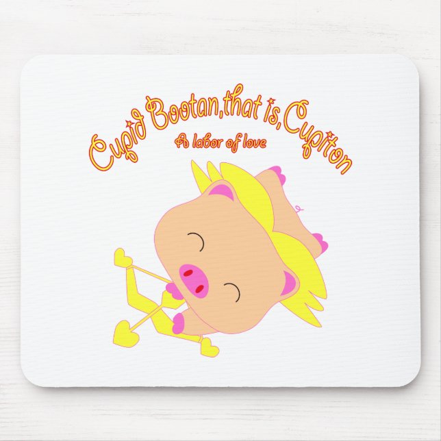 Cupid Bootan Mousepad (Vorne)