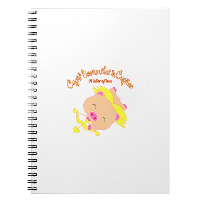 Cupid Bootan Notizblock (Vorderseite)