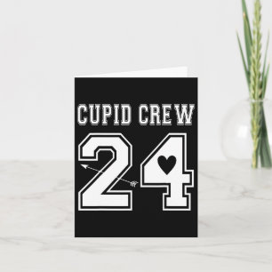 Cupid Crew 2024 Valentinstag Sports Jersey Style Karte