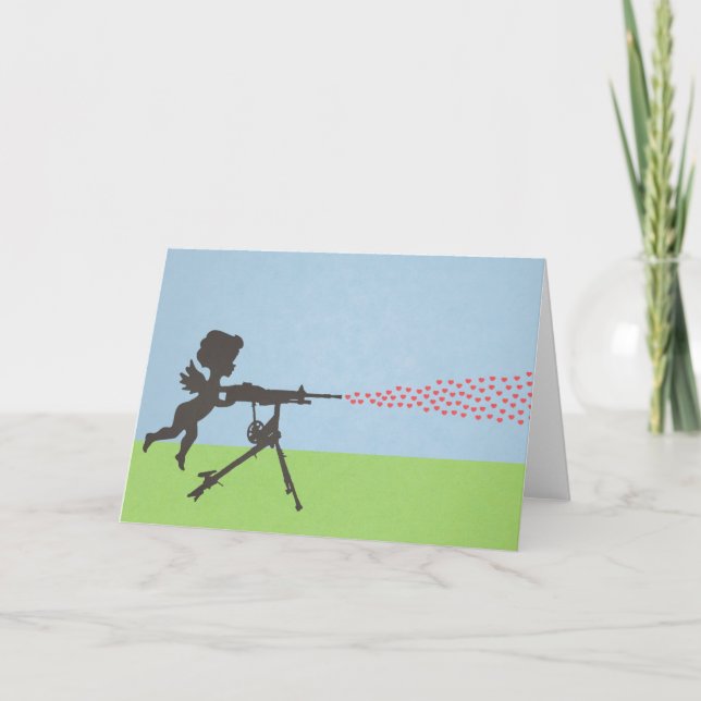 Cupid Feiertagskarte (Vorderseite)