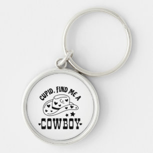 Cupid Findet Mir Einen Cowboy Western Schlüsselanhänger