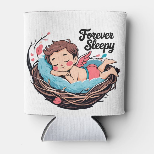 Cupid: Forever Sleepy Dosenkühler (Vorderseite)