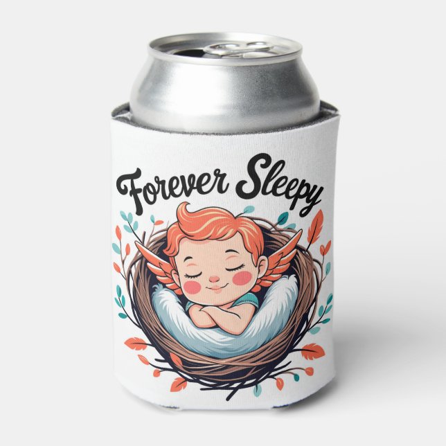 Cupid: Forever Sleepy Dosenkühler (Kanne Vorderseite)