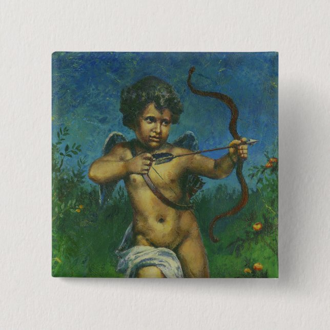 Cupid Fresco Design Button (Vorderseite)