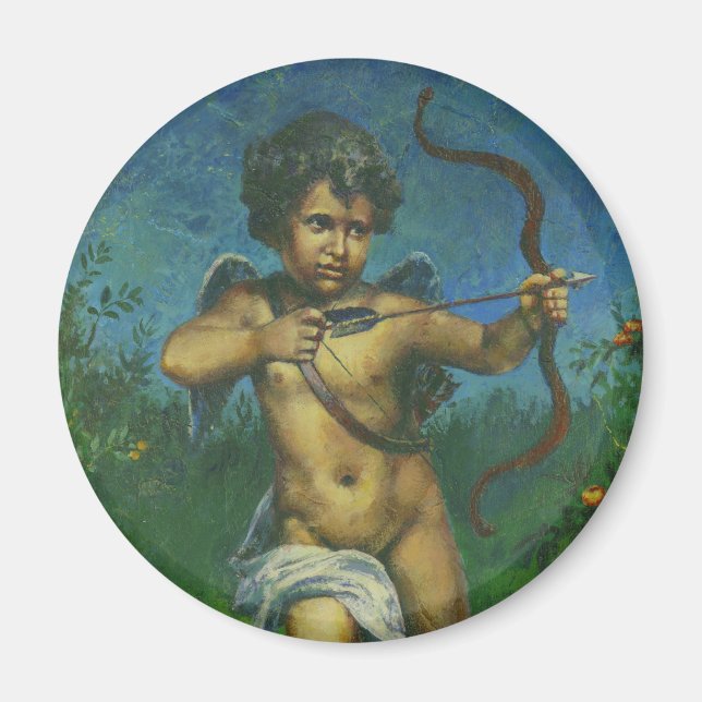 Cupid Fresco Design Magnet (Vorne)