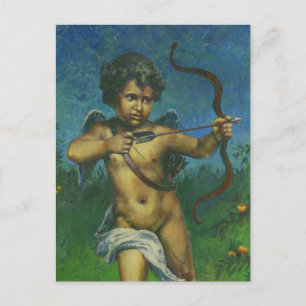 Cupid Fresco Design Postkarte