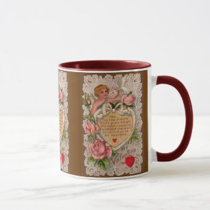 Cupid-Gedicht-Valentins-Mug Tasse