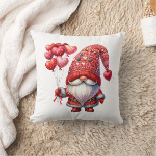 Cupid Gnome Valentinstag Kissen