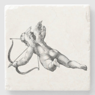 Cupid Gott der Liebe Steinuntersetzer