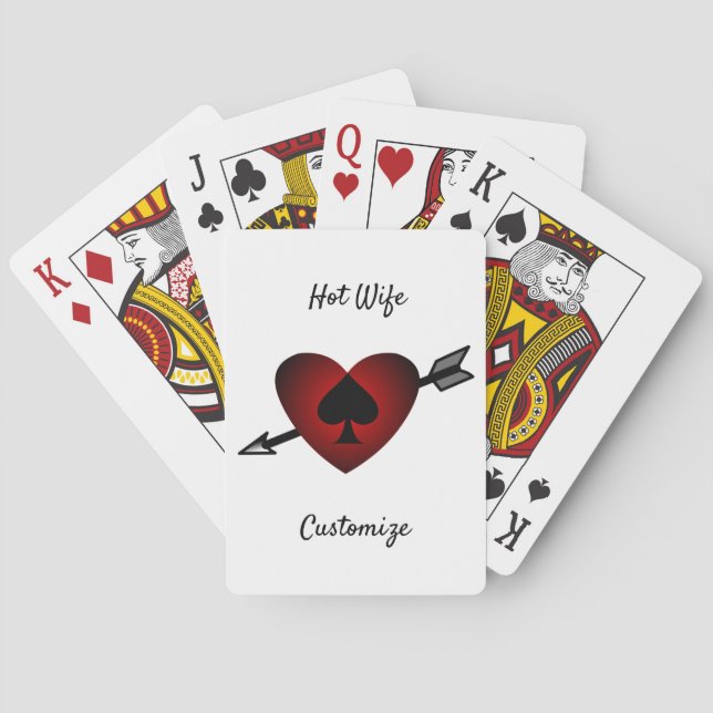 Cupid Heart Black Spade Thunder_Cove Spielkarten (Rückseite)