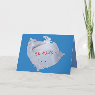 Cupid Herzen Loving Valentine Card Rot & Blau Dankeskarte