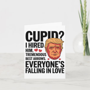 Cupid I stellte ihm die besten Pfeile Trumps für s Karte
