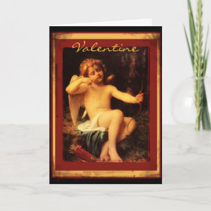 Cupid mit Bow Fine Art Image Valentine Feiertagskarte