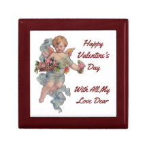 Cupid mit dem Kästchen für die Körbchenzucht