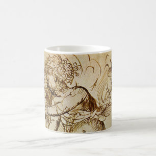 Cupid mit Violine von Domenico Campagnola Kaffeetasse