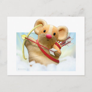 Cupid Mouse Postkarte