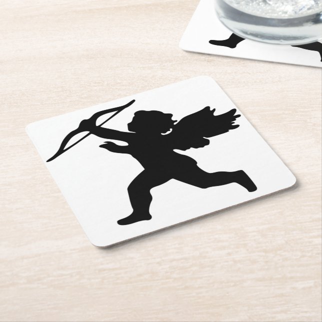 CUPID RECHTECKIGER PAPPUNTERSETZER (angewinkelt)