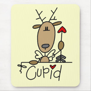Cupid-Rentier-T-Shirts und Geschenke Mousepad