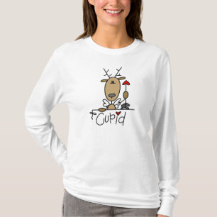 Cupid Rentier Weihnachtsgeschenke und Geschenke T-Shirt
