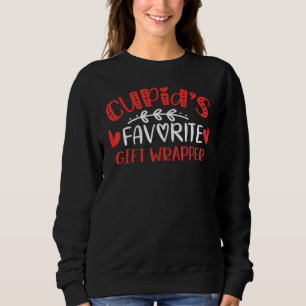 Cupid S Favorite Wrapper Romance Paare Männer Frau Sweatshirt