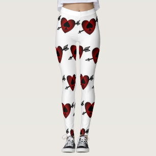 Cupid Schwarz Spade Thunder_Cove Leggings