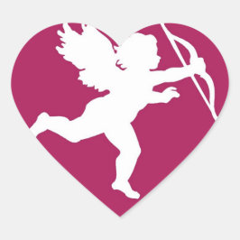 Cupid-Silhouette - Aufkleber